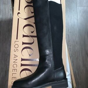 Seychelles Black Over the Knee Boots